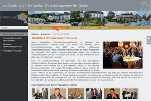 Webseite pro-goslar.de