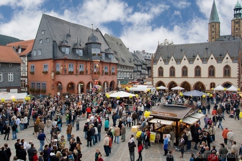 Altstadtfest, Marktplatz mit Gastronomie